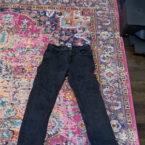 Abercrombie & Fitch Black 90s straight leg jeans. 30 short